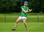 7 June 2025; Colin Parker of Kildare during the Electric Ireland Celtic Challenge Corn Jerome O’Leary final match between Kildare and Armagh at the GAA National Games Development Centre in Abbotstown, Dublin. Photo by Stephen Marken/Sportsfile
