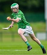 7 June 2025; Seán Tobin of Kildare during the Electric Ireland Celtic Challenge Corn Jerome O’Leary final match between Kildare and Armagh at the GAA National Games Development Centre in Abbotstown, Dublin. Photo by Stephen Marken/Sportsfile