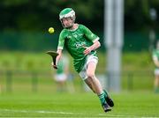 7 June 2025; Seán Tobin of Kildare during the Electric Ireland Celtic Challenge Corn Jerome O’Leary final match between Kildare and Armagh at the GAA National Games Development Centre in Abbotstown, Dublin. Photo by Stephen Marken/Sportsfile