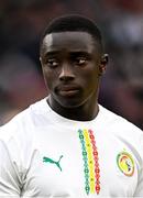 6 June 2025; Antoine Mendy of Senegal before the international friendly match between Republic of Ireland and Senegal at the Aviva Stadium in Dublin. Photo by Ben McShane/Sportsfile