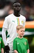6 June 2025; Krépin Diatta of Senegal before the international friendly match between Republic of Ireland and Senegal at the Aviva Stadium in Dublin. Photo by Ben McShane/Sportsfile