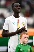 6 June 2025; Lamine Camara Mamadou of Senegal before the international friendly match between Republic of Ireland and Senegal at the Aviva Stadium in Dublin. Photo by Ben McShane/Sportsfile
