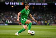 6 June 2025; Kasey McAteer of Republic of Ireland during the international friendly match between Republic of Ireland and Senegal at the Aviva Stadium in Dublin. Photo by Ben McShane/Sportsfile