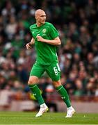 6 June 2025; Will Smallbone of Republic of Ireland during the international friendly match between Republic of Ireland and Senegal at the Aviva Stadium in Dublin. Photo by Ben McShane/Sportsfile