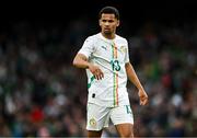 6 June 2025; Iliman Ndiaye of Senegal during the international friendly match between Republic of Ireland and Senegal at the Aviva Stadium in Dublin. Photo by Ben McShane/Sportsfile