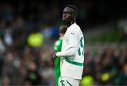 6 June 2025; Krépin Diatta of Senegal during the international friendly match between Republic of Ireland and Senegal at the Aviva Stadium in Dublin. Photo by Ben McShane/Sportsfile