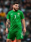 6 June 2025; Ryan Manning of Republic of Ireland during the international friendly match between Republic of Ireland and Senegal at the Aviva Stadium in Dublin. Photo by Ben McShane/Sportsfile