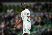 6 June 2025; Abdallah Sima of Senegal during the international friendly match between Republic of Ireland and Senegal at the Aviva Stadium in Dublin. Photo by Ben McShane/Sportsfile