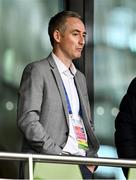 6 June 2025; FAI commercial manager Conor Cullen before the international friendly match between Republic of Ireland and Senegal at the Aviva Stadium in Dublin. Photo by Ben McShane/Sportsfile