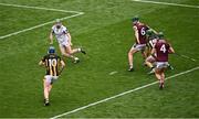 8 June 2025; Galway goalkeeper Eanna Murphy during the Leinster GAA Senior Hurling Championship final match between Kilkenny and Galway at Croke Park in Dublin. Photo by Piaras Ó Mídheach/Sportsfile