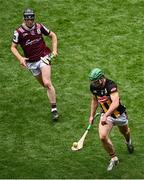 8 June 2025; Tommy Walsh of Kilkenny gets away from Kevin Cooney of Galway during the Leinster GAA Senior Hurling Championship final match between Kilkenny and Galway at Croke Park in Dublin. Photo by Piaras Ó Mídheach/Sportsfile
