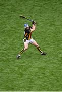 8 June 2025; TJ Reid of Kilkenny takes a free during the Leinster GAA Senior Hurling Championship final match between Kilkenny and Galway at Croke Park in Dublin. Photo by Piaras Ó Mídheach/Sportsfile