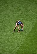 8 June 2025; TJ Reid of Kilkenny prepares to take a free during the Leinster GAA Senior Hurling Championship final match between Kilkenny and Galway at Croke Park in Dublin. Photo by Piaras Ó Mídheach/Sportsfile