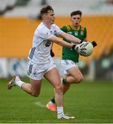 7 June 2025; Calum Keaveny of Kildare during the Electric Ireland GAA Football All-Ireland Minor Paul McGirr Cup Final match between Kildare and Meath at Glenisk O'Connor Park, Tullamore, Offaly. Photo by Tom Beary/Sportsfile