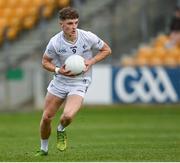 7 June 2025; Ollie Deller of Kildare during the Electric Ireland GAA Football All-Ireland Minor Paul McGirr Cup Final match between Kildare and Meath at Glenisk O'Connor Park, Tullamore, Offaly. Photo by Tom Beary/Sportsfile