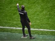 8 June 2025; Kilkenny manager Derek Lyng during the Leinster GAA Senior Hurling Championship final match between Kilkenny and Galway at Croke Park in Dublin. Photo by Piaras Ó Mídheach/Sportsfile