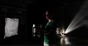 10 June 2025; Cian Lynch of Limerick poses for a portrait with the Liam MacCarthy cup at the national launch of the GAA Hurling All-Ireland Senior Championship Series at Kinnitty Castle, Offaly. Photo by Ray McManus/Sportsfile