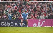 7 June 2025; Limerick goalkeeper Nickie Quaid during the penalty shoot-out of the Munster GAA Hurling Senior Championship final match between Limerick and Cork at TUS Gaelic Grounds in Limerick. Photo by Piaras Ó Mídheach/Sportsfile