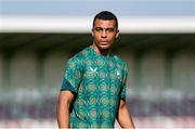 10 June 2025; David Okagbue of Republic of Ireland before the U21 international friendly match between Qatar and Republic of Ireland at Gradski Stadion in Zagreb, Croatia. Photo by Gerry Scully/Sportsfile