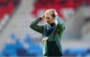 10 June 2025; Republic of Ireland goalkeeper Caoimhin Kelleher before the international friendly match between Luxembourg and Republic of Ireland at Stade de Luxembourg in Luxembourg. Photo by Stephen McCarthy/Sportsfile