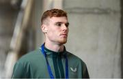 10 June 2025; Jake O'Brien of Republic of Ireland before the international friendly match between Luxembourg and Republic of Ireland at Stade de Luxembourg in Luxembourg. Photo by Stephen McCarthy/Sportsfile