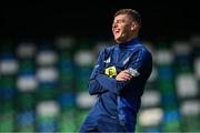 10 June 2025; Ronan Hale of Northern Ireland before the International Friendly match between Northern Ireland and Iceland at Clearer Twist National Football Stadium at Windsor Park in Belfast. Photo by Ramsey Cardy/Sportsfile