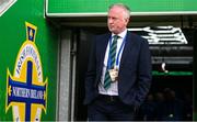 10 June 2025; Northern Ireland manager Michael O'Neill before the International Friendly match between Northern Ireland and Iceland at Clearer Twist National Football Stadium at Windsor Park in Belfast. Photo by Ramsey Cardy/Sportsfile