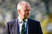 10 June 2025; Northern Ireland manager Michael O'Neill before the International Friendly between Northern Ireland and Iceland at Clearer Twist National Football Stadium at Windsor Park in Belfast. Photo by Ramsey Cardy/Sportsfile