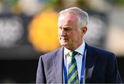 10 June 2025; Northern Ireland manager Michael O'Neill before the International Friendly match between Northern Ireland and Iceland at Clearer Twist National Football Stadium at Windsor Park in Belfast. Photo by Ramsey Cardy/Sportsfile
