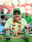 10 June 2025; Republic of Ireland supporter Alan Keane before the international friendly match between Luxembourg and Republic of Ireland at Stade de Luxembourg in Luxembourg. Photo by Stephen McCarthy/Sportsfile