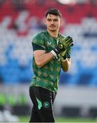 10 June 2025; Republic of Ireland goalkeeper Max O'Leary before the international friendly match between Luxembourg and Republic of Ireland at Stade de Luxembourg in Luxembourg. Photo by Stephen McCarthy/Sportsfile