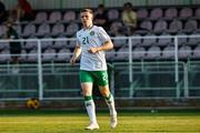 10 June 2025; Warren Davis of Republic of Ireland during the U21 international friendly match between Qatar and Republic of Ireland at Gradski Stadion in Zagreb, Croatia. Photo by Gerry Scully/Sportsfile