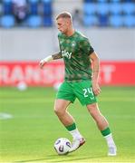 10 June 2025; Killian Phillips of Republic of Ireland before the international friendly match between Luxembourg and Republic of Ireland at Stade de Luxembourg in Luxembourg. Photo by Stephen McCarthy/Sportsfile