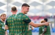 10 June 2025; Evan Ferguson of Republic of Ireland before the international friendly match between Luxembourg and Republic of Ireland at Stade de Luxembourg in Luxembourg. Photo by Stephen McCarthy/Sportsfile