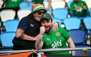 10 June 2025; Republic of Ireland supporters before the international friendly match between Luxembourg and Republic of Ireland at Stade de Luxembourg in Luxembourg. Photo by Stephen McCarthy/Sportsfile
