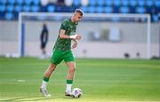 10 June 2025; Killian Phillips of Republic of Ireland before the international friendly match between Luxembourg and Republic of Ireland at Stade de Luxembourg in Luxembourg. Photo by Stephen McCarthy/Sportsfile
