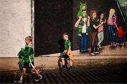 10 June 2025; Northern Ireland supporters before the International Friendly match between Northern Ireland and Iceland at Clearer Twist National Football Stadium at Windsor Park in Belfast. Photo by Ramsey Cardy/Sportsfile