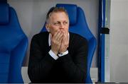 10 June 2025; Republic of Ireland head coach Heimir Hallgrimsson before the international friendly match between Luxembourg and Republic of Ireland at Stade de Luxembourg in Luxembourg. Photo by Stephen McCarthy/Sportsfile