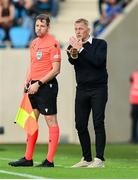 10 June 2025; Republic of Ireland head coach Heimir Hallgrimsson during the international friendly match between Luxembourg and Republic of Ireland at Stade de Luxembourg in Luxembourg. Photo by Stephen McCarthy/Sportsfile