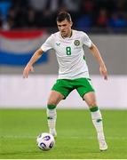 10 June 2025; Jason Knight of Republic of Ireland during the international friendly match between Luxembourg and Republic of Ireland at Stade de Luxembourg in Luxembourg. Photo by Stephen McCarthy/Sportsfile
