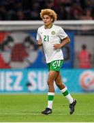 10 June 2025; John Joe Patrick Finn of Republic of Ireland during the international friendly match between Luxembourg and Republic of Ireland at Stade de Luxembourg in Luxembourg. Photo by Stephen McCarthy/Sportsfile