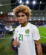 10 June 2025; John Joe Patrick Finn of Republic of Ireland after the international friendly match between Luxembourg and Republic of Ireland at Stade de Luxembourg in Luxembourg. Photo by Stephen McCarthy/Sportsfile