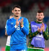 10 June 2025; Republic of Ireland goalkeeper Max O'Leary after the international friendly match between Luxembourg and Republic of Ireland at Stade de Luxembourg in Luxembourg. Photo by Stephen McCarthy/Sportsfile
