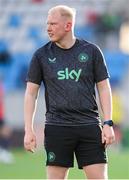 10 June 2025; Republic of Ireland's StatSport analyst Adam Fox during the international friendly match between Luxembourg and Republic of Ireland at Stade de Luxembourg in Luxembourg. Photo by Stephen McCarthy/Sportsfile