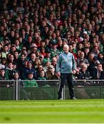 7 June 2025; Limerick manager John Kiely during the Munster GAA Hurling Senior Championship final match between Limerick and Cork at TUS Gaelic Grounds in Limerick. Photo by Piaras Ó Mídheach/Sportsfile