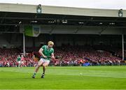 7 June 2025; Dan Morrissey of Limerick during the Munster GAA Hurling Senior Championship final match between Limerick and Cork at TUS Gaelic Grounds in Limerick. Photo by Piaras Ó Mídheach/Sportsfile