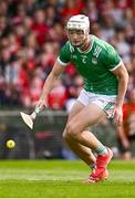 7 June 2025; Kyle Hayes of Limerick during the Munster GAA Hurling Senior Championship final match between Limerick and Cork at TUS Gaelic Grounds in Limerick. Photo by Piaras Ó Mídheach/Sportsfile