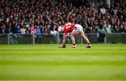 7 June 2025; Patrick Horgan of Cork prepares to take a free during the Munster GAA Hurling Senior Championship final match between Limerick and Cork at TUS Gaelic Grounds in Limerick. Photo by Piaras Ó Mídheach/Sportsfile