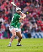 7 June 2025; Aaron Gillane of Limerick during the Munster GAA Hurling Senior Championship final match between Limerick and Cork at TUS Gaelic Grounds in Limerick. Photo by Piaras Ó Mídheach/Sportsfile