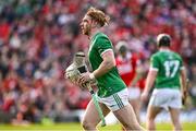 7 June 2025; Cian Lynch of Limerick with a blood injury during the Munster GAA Hurling Senior Championship final match between Limerick and Cork at TUS Gaelic Grounds in Limerick. Photo by Piaras Ó Mídheach/Sportsfile